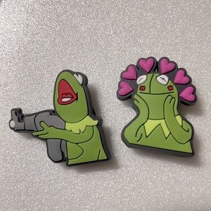 🔥MEME KERMIT CROC CHARMS🔥